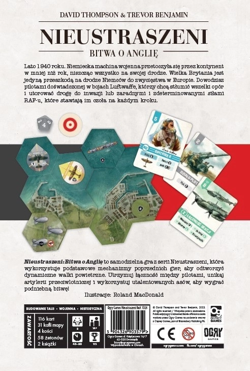 Gra Nieustraszeni: Bitwa o Anglię Ogry Games
