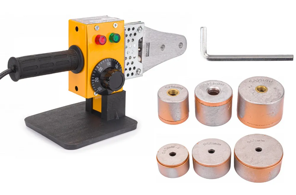 Zgrzewarka polifuzyjna do rur Powermat PM-ZGP-1500T2 + 6 matryc