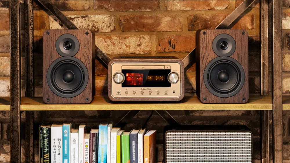 Wieża lampowa Kruger&Matz KM1961 CD USB Bluetooth NFC DAB+ FM
