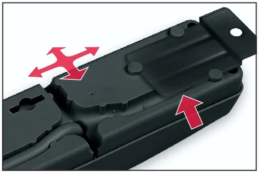 Listwa zasilająca ACAR F5 1m 5X 230V PL czarna