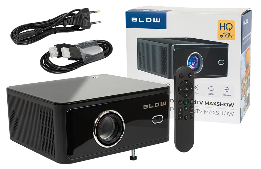 Projektor multimedialny FullHD AndroidTV BLOW MaxSHOW