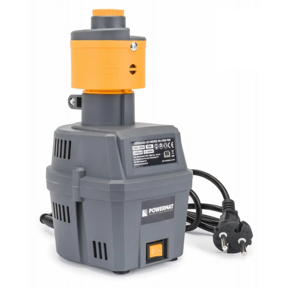 Ostrzałka do wierteł HSS 90W PRO Powermat PM-ODW-90M