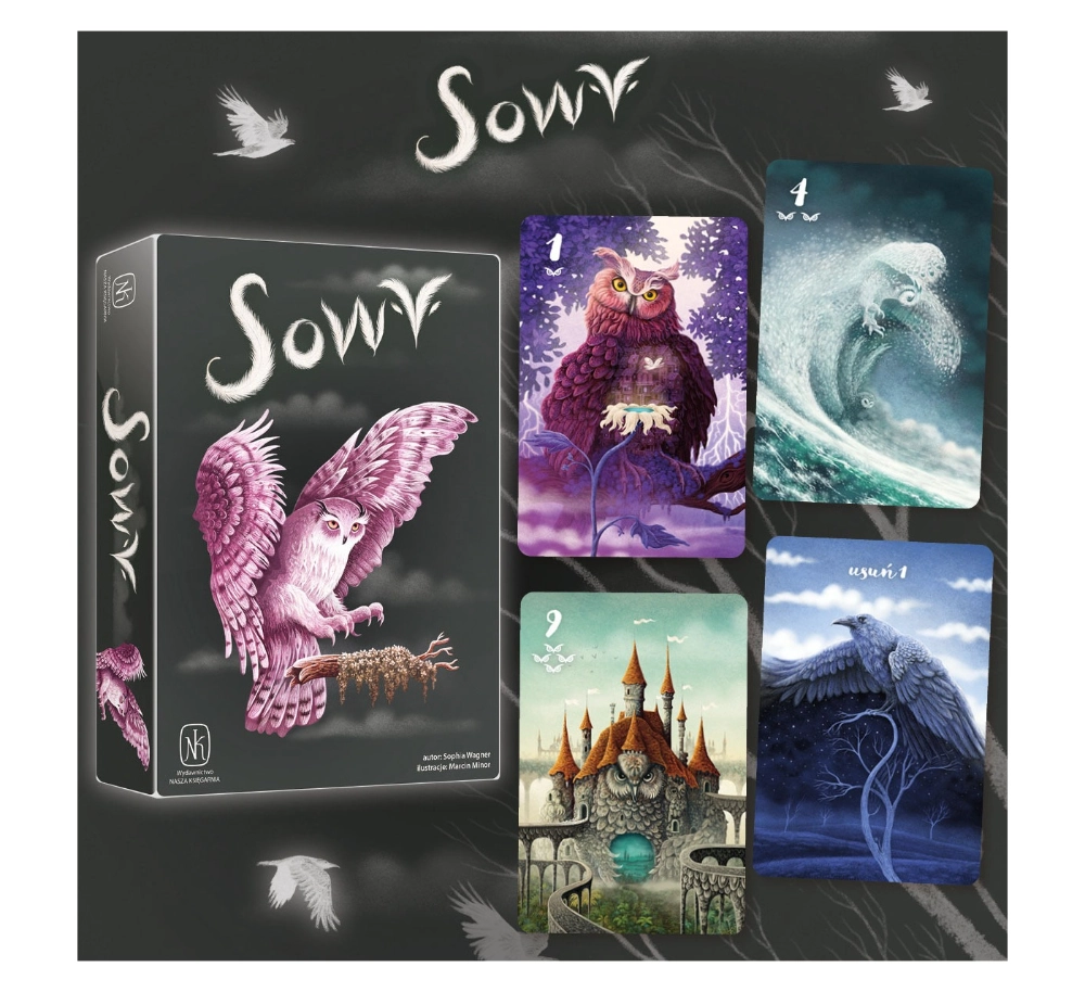 Gra karciana SOWY - Nasza Księgarnia