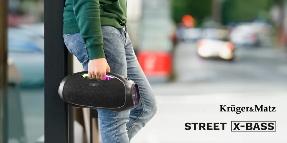 Głośnik przenośny Bluetooth Kruger&Matz Street X-BASS