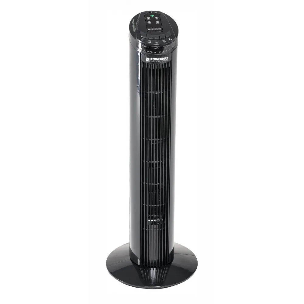 Wentylator kolumnowy 74 cm 70W Powermat Black Tower-75 + pilot