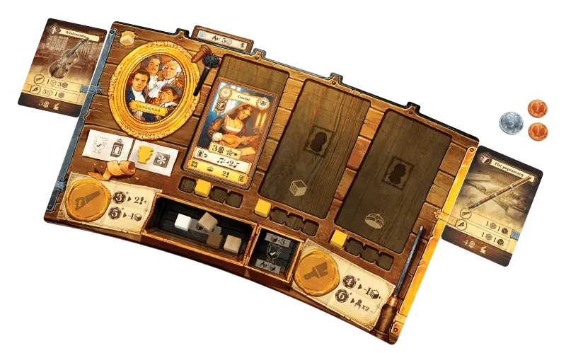 Gra planszowa LUTNIK LUTHER sztuka instrumentu - podstawa - Lucky Duck Games