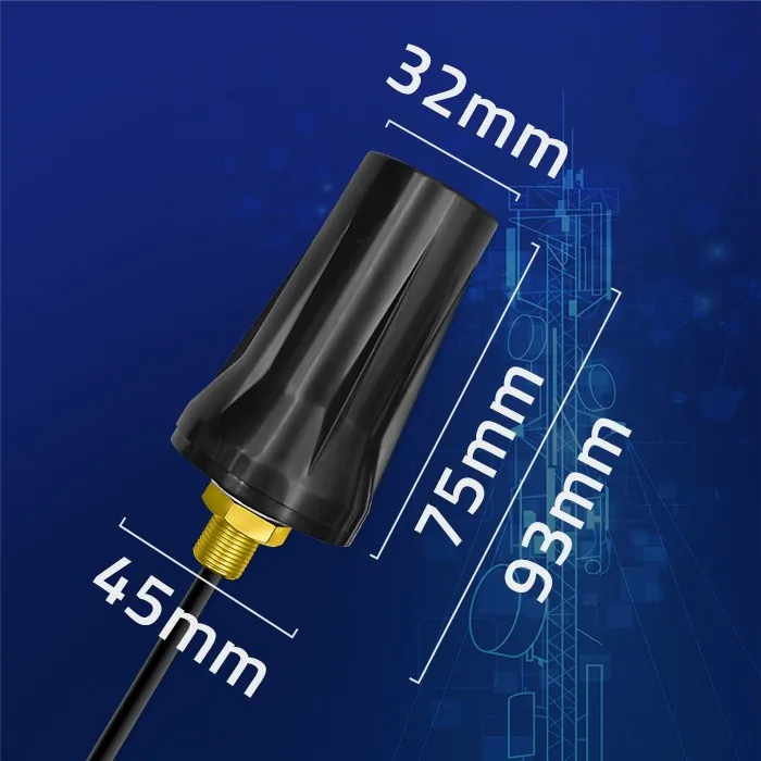 Antena zewnętrzna 4G LTE Qoltec dookólna DUAL 7dBi