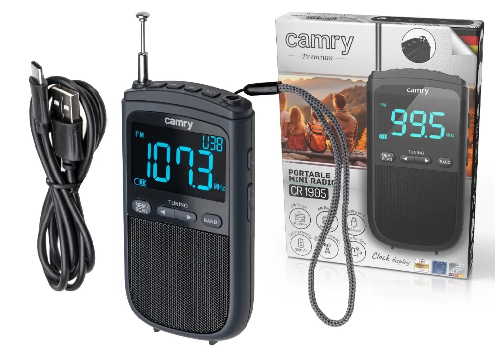 Mini radio przenośne FM/AM Camry CR 1905