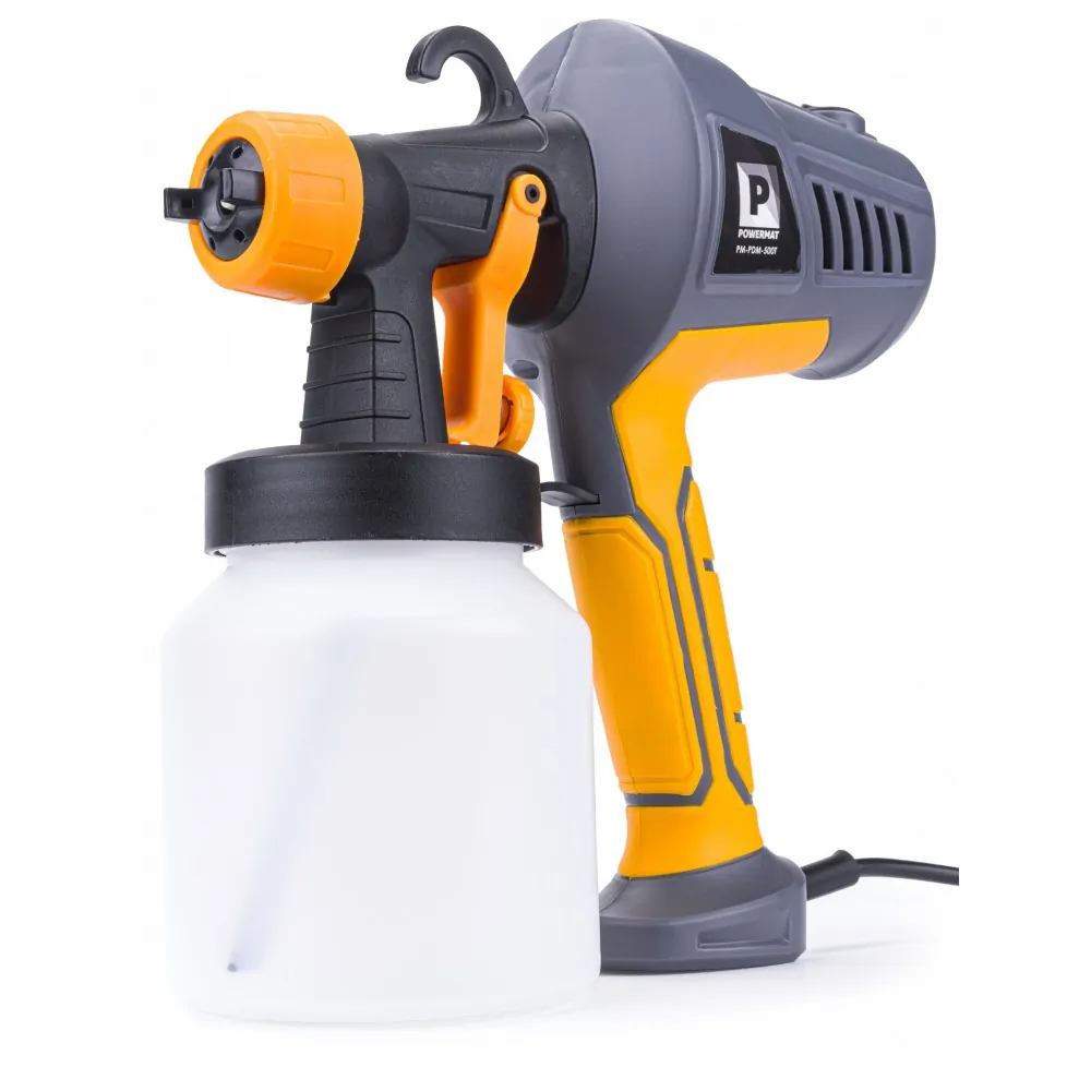 Agregat malarski pistolet do malowania 800ml Powermat PM-PDM-500T + 4 dysze