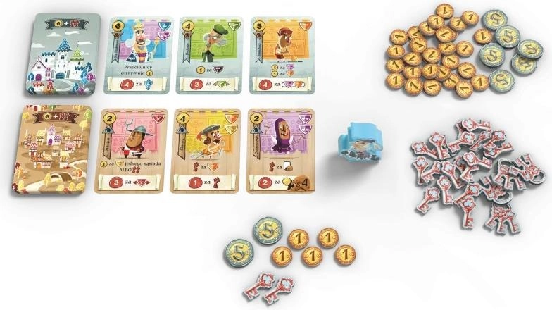 GRA ZAMEK KOMBO - podstawa - Lucky Duck Games