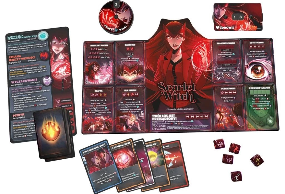 Gra DICE THRONE MARVEL: BOX no1 (SPIDER-MAN) - Lucky Duck Games