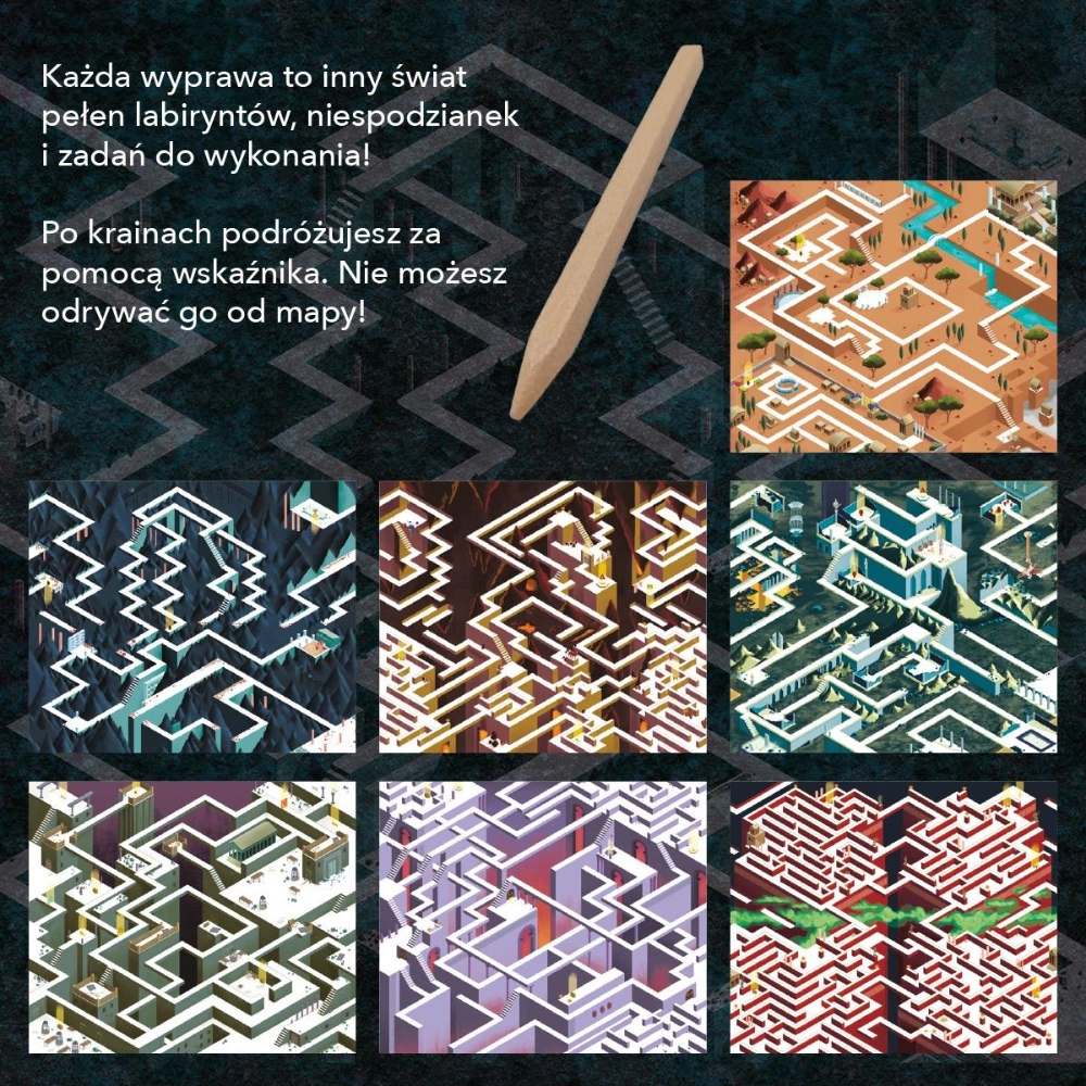 Gra planszowa LABIRYNTY: MINOTAUR - Nasza Księgarnia