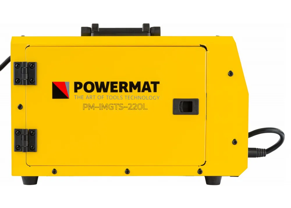 Migomat spawarka inwertorowa 220A Powermat PM-IMGTS-220L duży zestaw