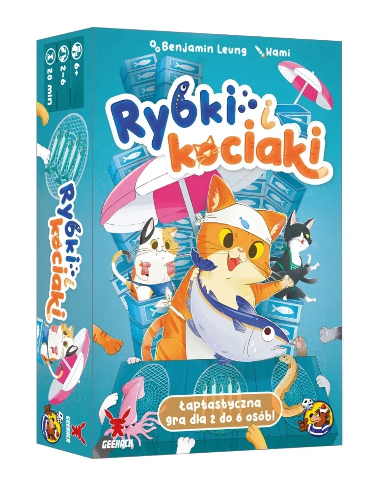 Gra planszowa RYBKI I KOCIAKI - podstawa - Portal