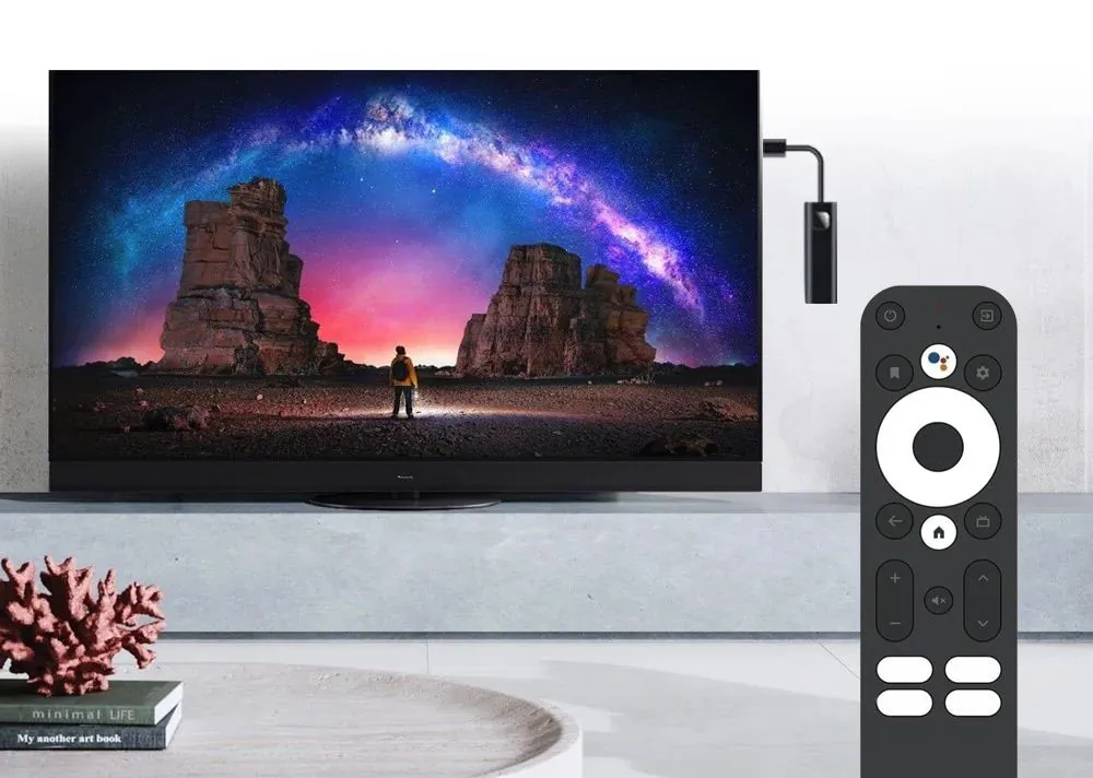 Tuner Android Google TV Stick LTC Smart TV 4K Ultra HD