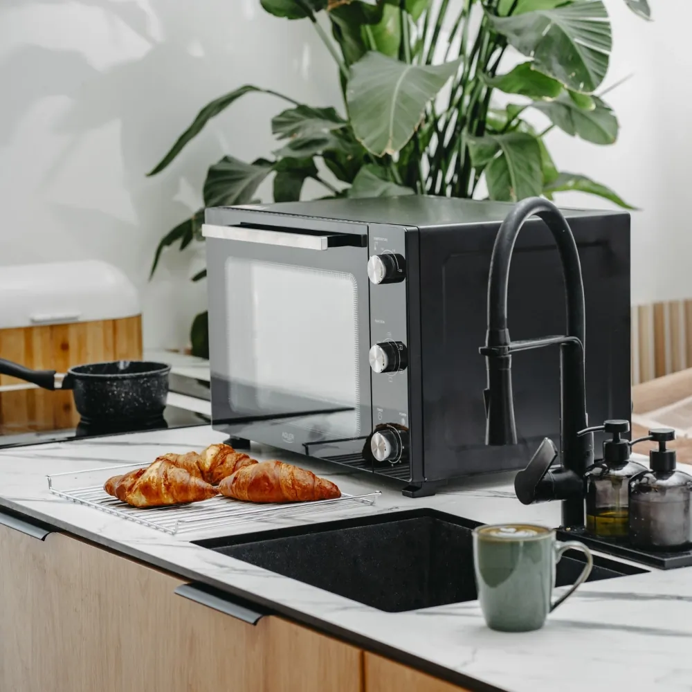 Piekarnik elektryczny 60L Adler AD 6028 + blacha do pieczenia + ruszt z uchwytem + rożen