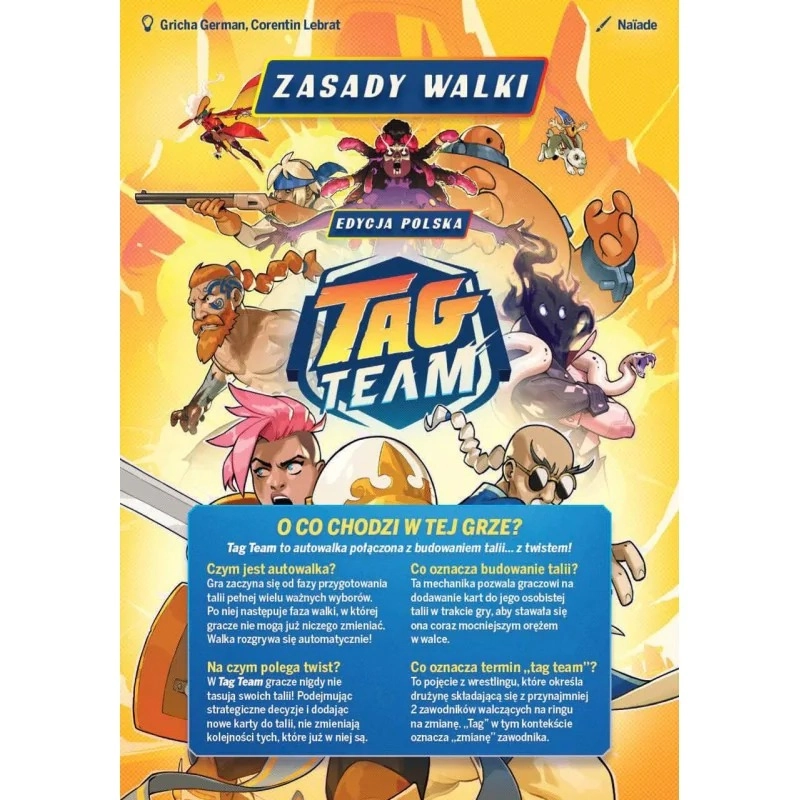 Gra planszowa TAG TEAM - podstawa - LUCKY DUCK GAMES