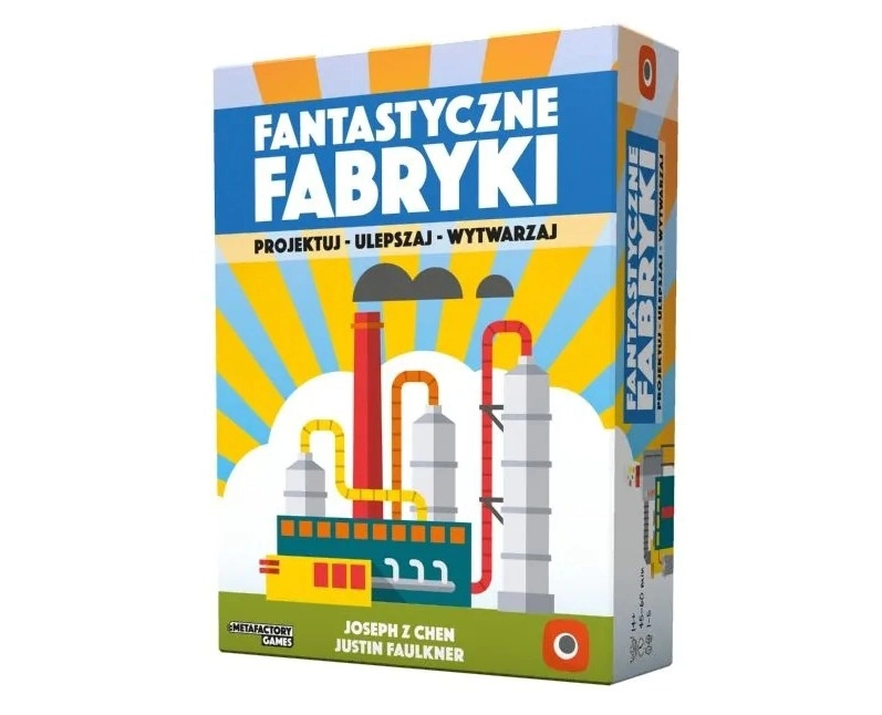 Gra planszowa FANTASTYCZNE FABRYKI podstawa - Portal Games