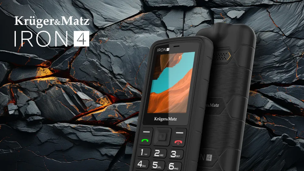 Telefon Kruger&Matz IRON 4 4G niezniszczalny IP68