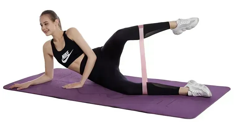 Zestaw gum do ćwiczeń lateksowy - Power Band PLs-1, 3 gumy lateksowe 4-32 kg REBEL ACTIVE