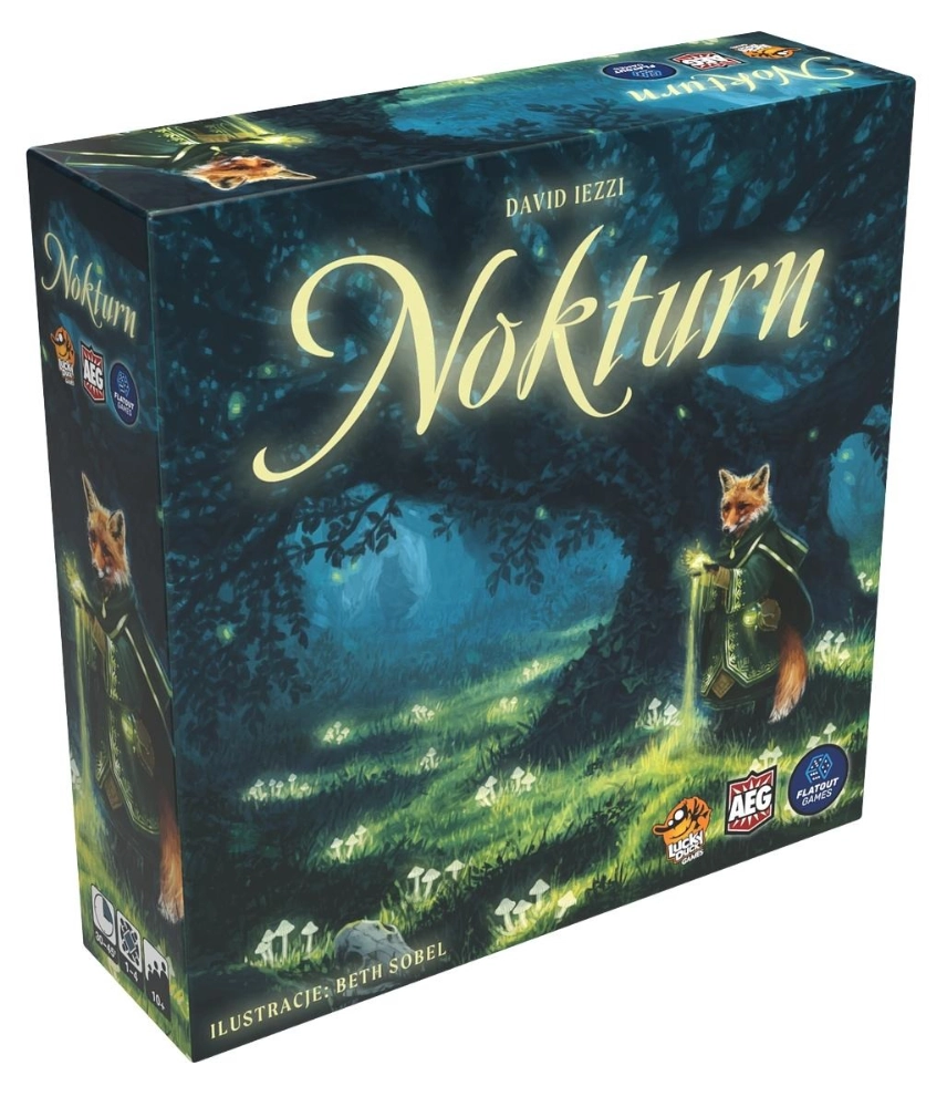 Gra NOKTURN - podstawa - Lucky Duck Games