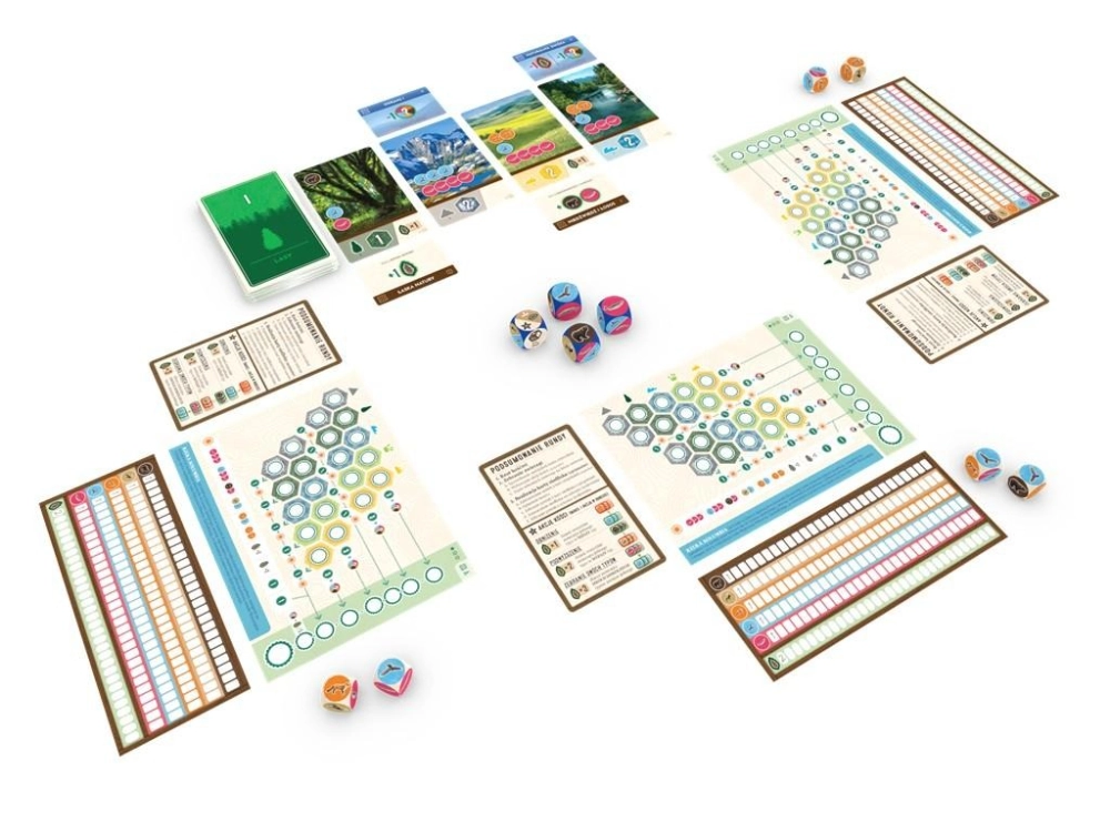 GRA KASKADIA: RZEKI - Lucky Duck Games