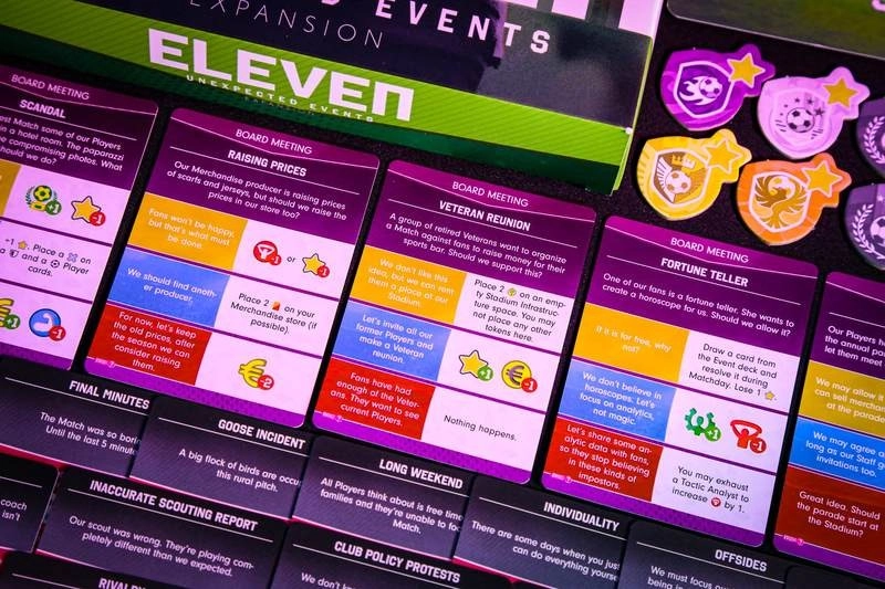 Gra planszowa ELEVEN: NIEPRZEWIDZIANE WYDARZENIA dodatek - Portal Games