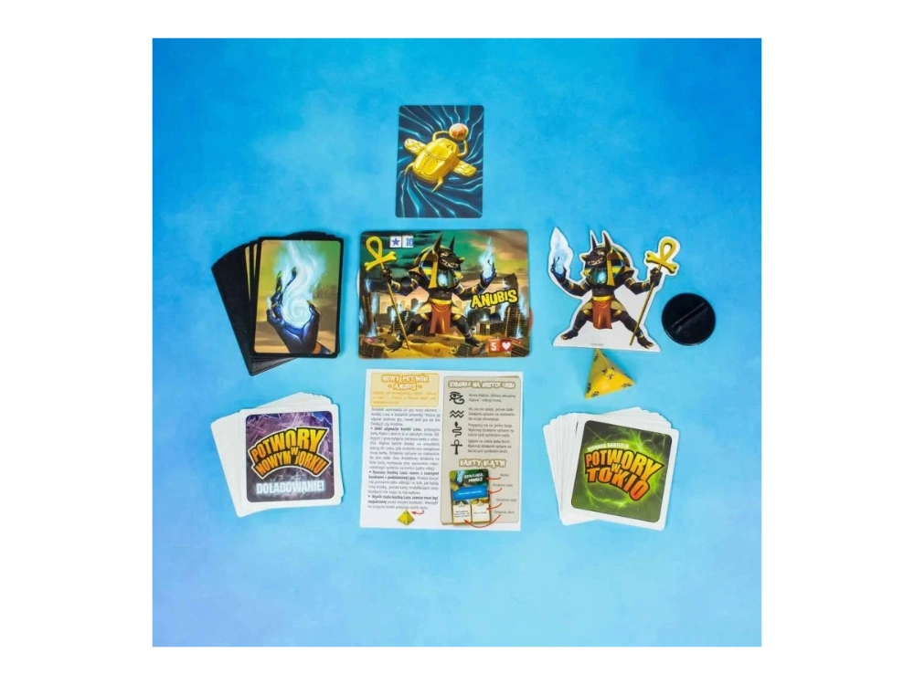Gra planszowa POTWORY W TOKYO: ANUBIS - dodatek - EGMONT