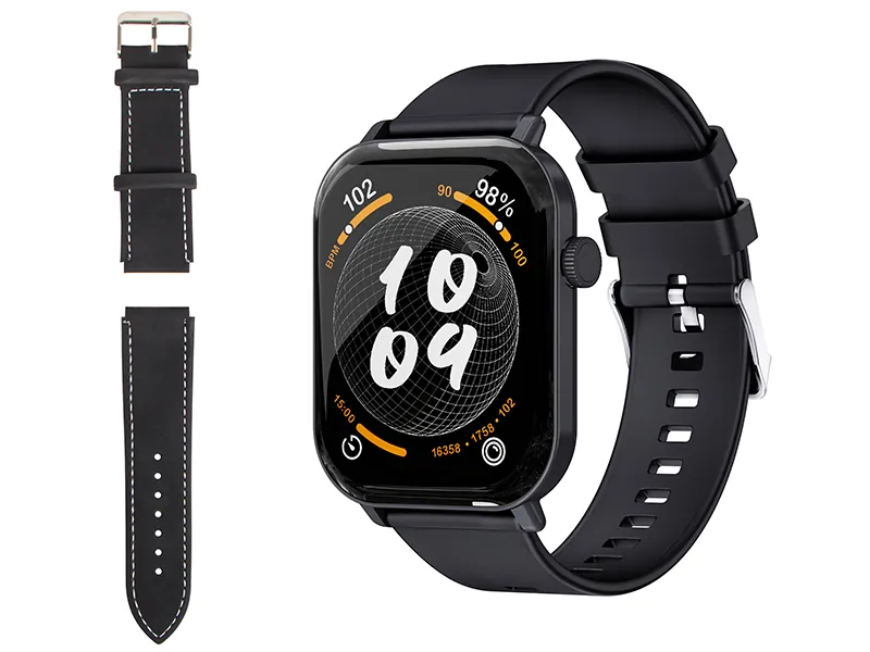 Zegarek smartwatch BLOW X18 z funkcją rozmowy czarny + dodatkowy pasek