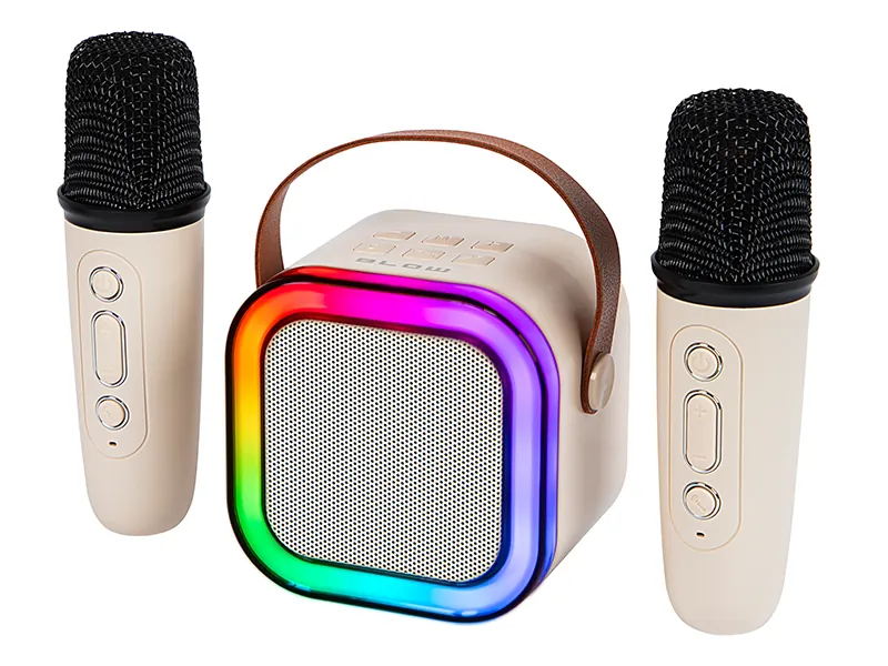 Głośnik Bluetooth Blow KARAOKE RGB + 2 mikrofony