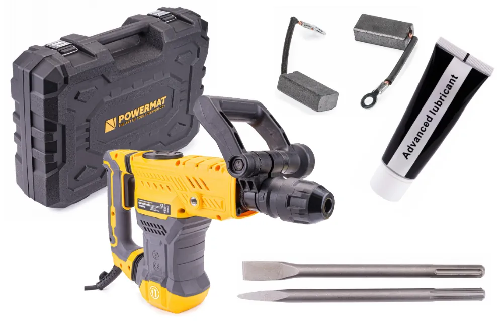 Młot udarowy wyburzeniowy SDS-MAX 2900W Powermat PM-MWB-2900M + walizka