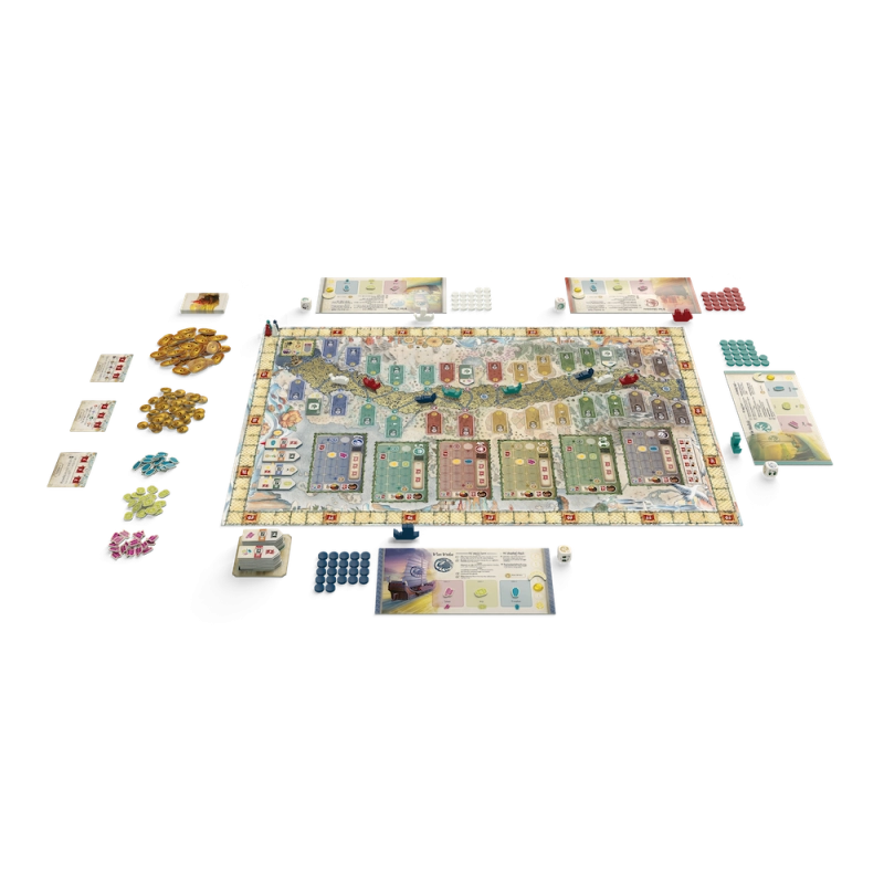 Gra planszowa RZEKA ZŁOTA - podstawa- Rebel