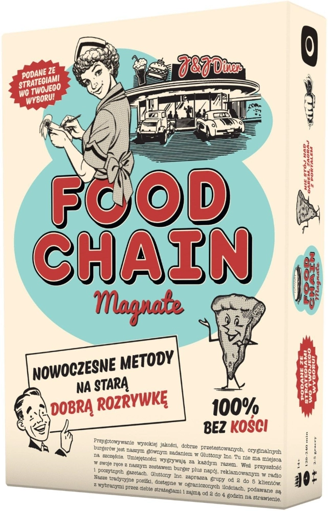 Gra FOOD CHAIN MAGNATE podstawa - Portal Games
