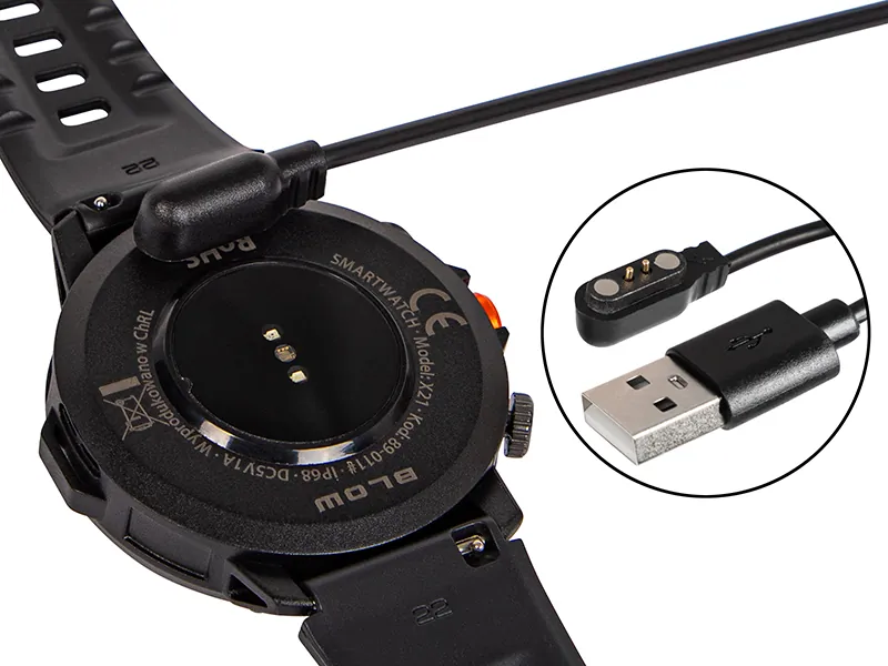 Zegarek damski smartwatch BLOW X21 z funkcją rozmowy czarny