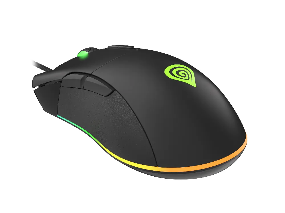 Mysz gamingowa podświetlana GENESIS KRYPTON 290 dla graczy 6400DPI + oprogramowanie