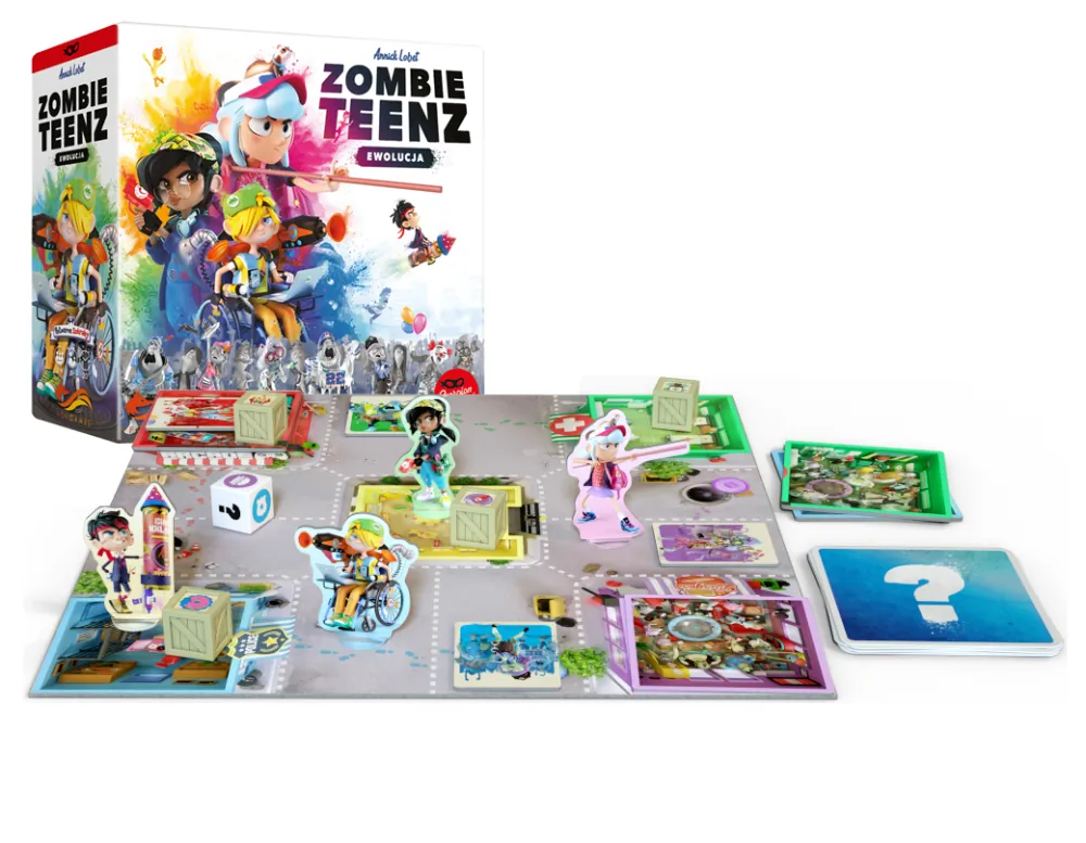 Gra planszowa dla dzieci ZOMBIE TEENZ: EWOLUCJA Fox Games