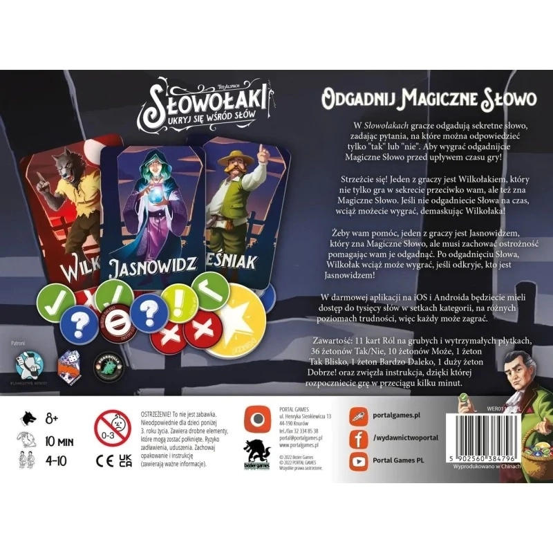 Gra planszowa imprezowa SŁOWOŁAKI Portal Games