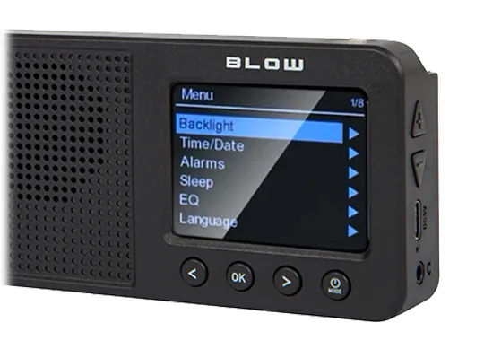 Bezprzewodowe radio kuchenne FM/DAB+ przenośne BLOW RK3 Bluetooth