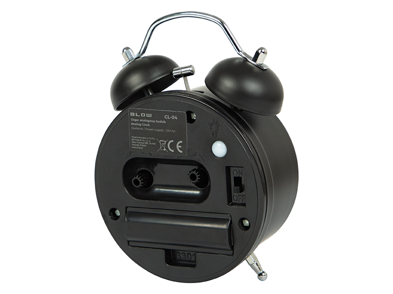 Zegar analogowy budzik BLOW CL-04