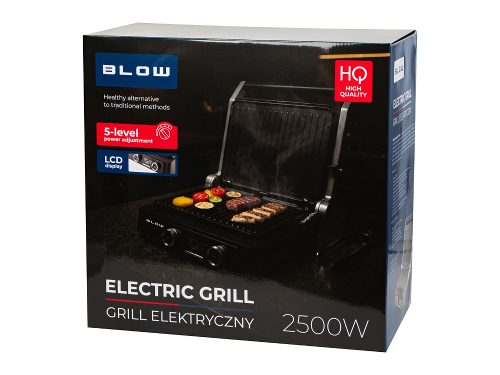 Grill elektryczny BLOW 2500W LED MasterGrill PRO