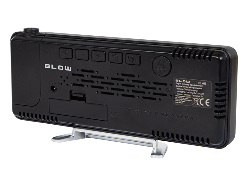 Zegar cyfrowy z projektorem LED BLOW CL-01