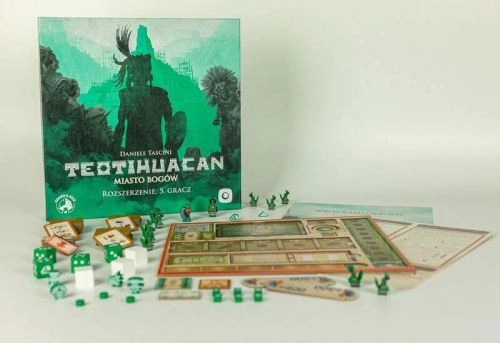 Gra Planszowa TEOTIHUACAN: 5 gracz - dodatek Portal Games