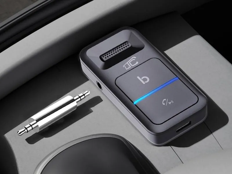 Odbiornik dźwięku Bluetooth 5.3 do AUX LTC z mikrofonem