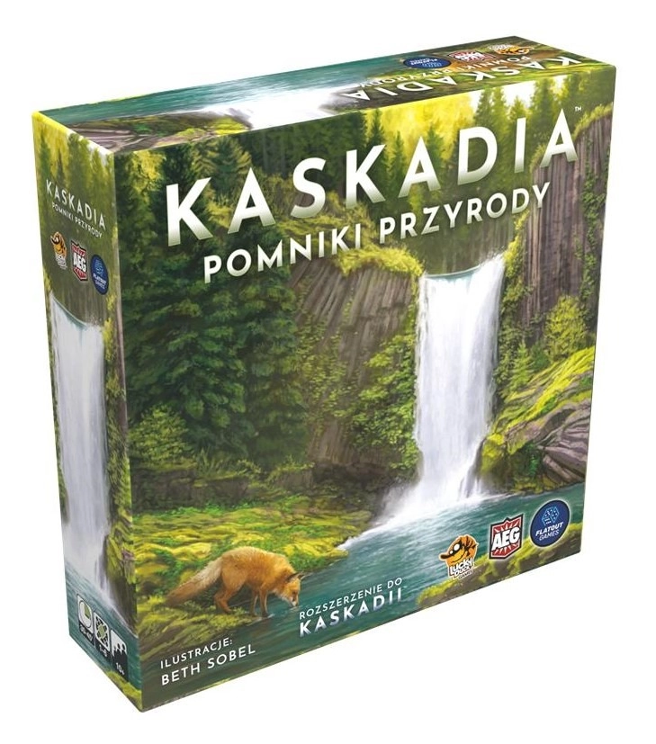 Gra KASKADIA: POMNIKI PRZYRODY - Lucky Duck Games
