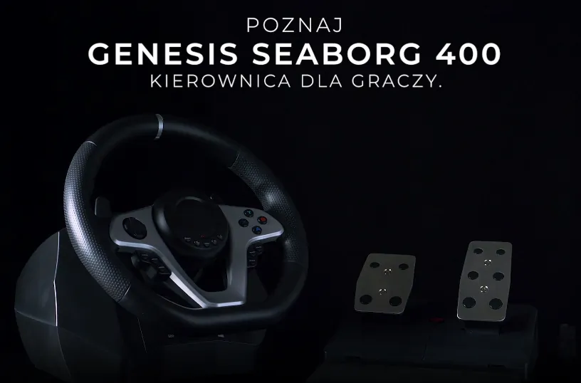 Kierownica GENESIS SEABORG 400 PC/PS3/PS4/XONE/X360/NSWITCH