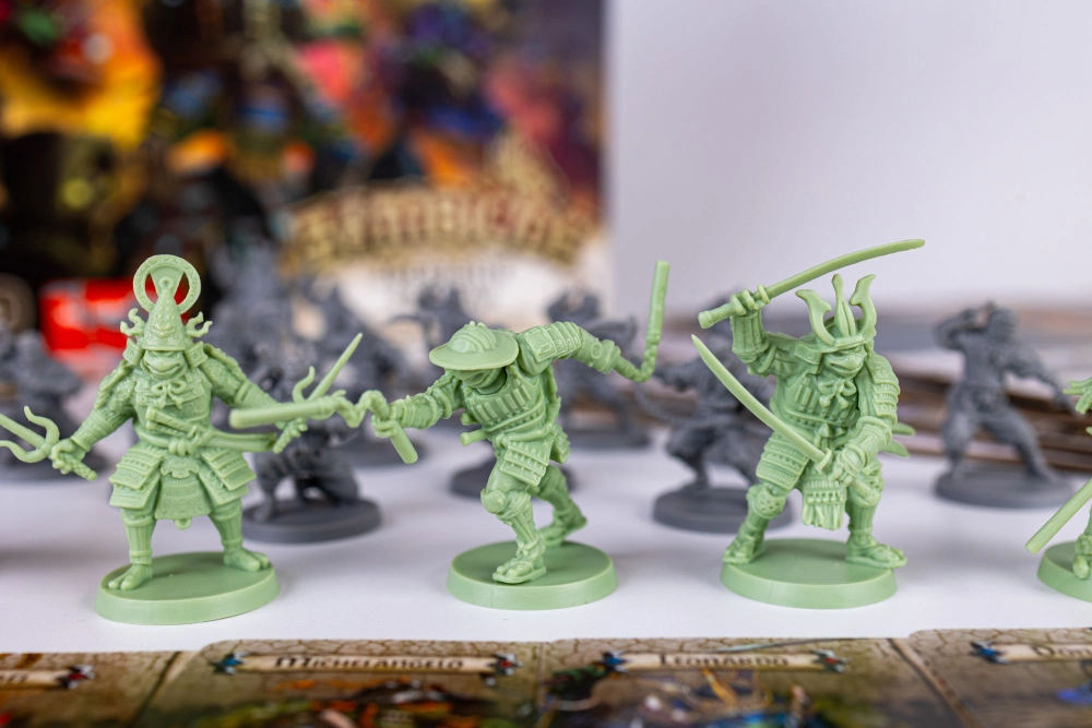 Gra Planszowa ZOMBICIDE: BIAŁA ŚMIERĆ - TMNT -ZDERZENIE CZASÓW - dodatek - Portal
