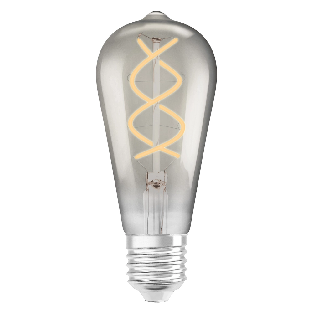 Żarówka retro LED ozdobna filament dymiona 4W E27 1800K ciepło biała OSRAM Vintage 1906