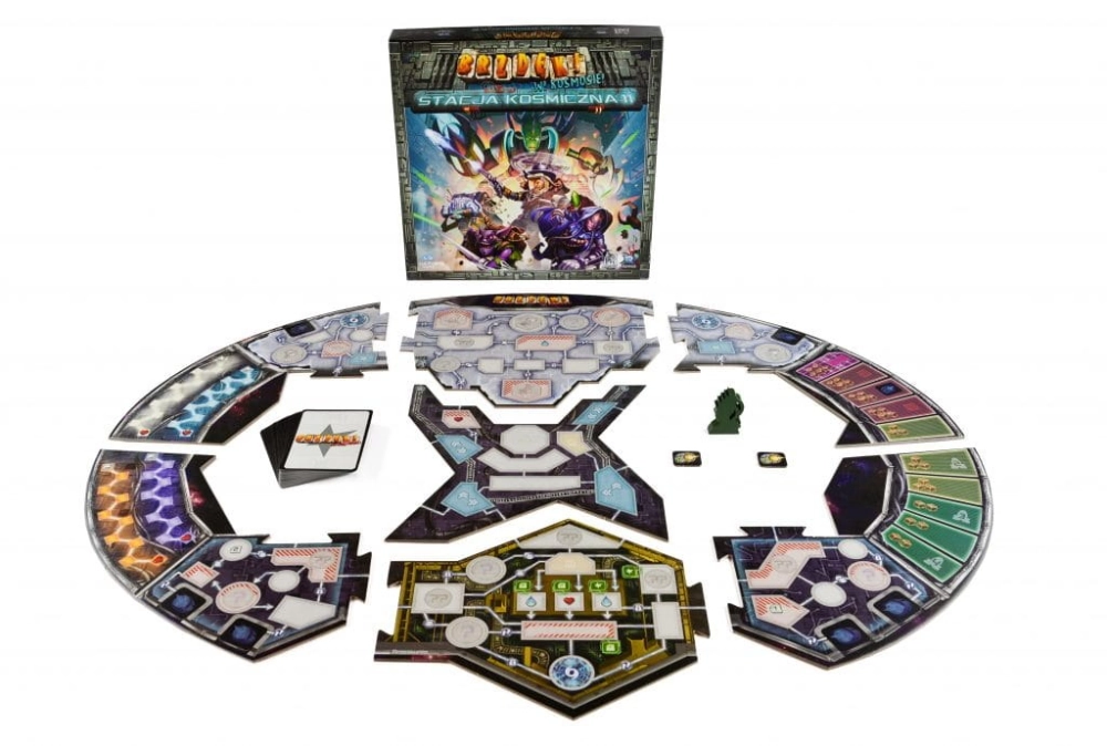 Gra planszowa  BRZDĘK W KOSMOSIE: STACJA KOSMICZNA 11 dodatek - Lucrum Games