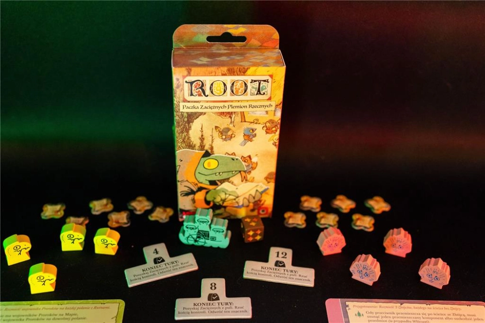 Gra planszowa ROOT: PACZKA ZACIĘŻNYCH PLEMION RZECZNYCH dodatek - Portal Games