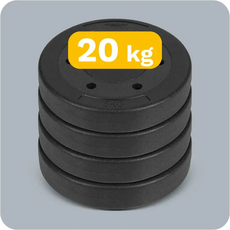 Zestaw obciążeń bitumicznych otwór 31mm REBEL ACTIVE  4x5kg